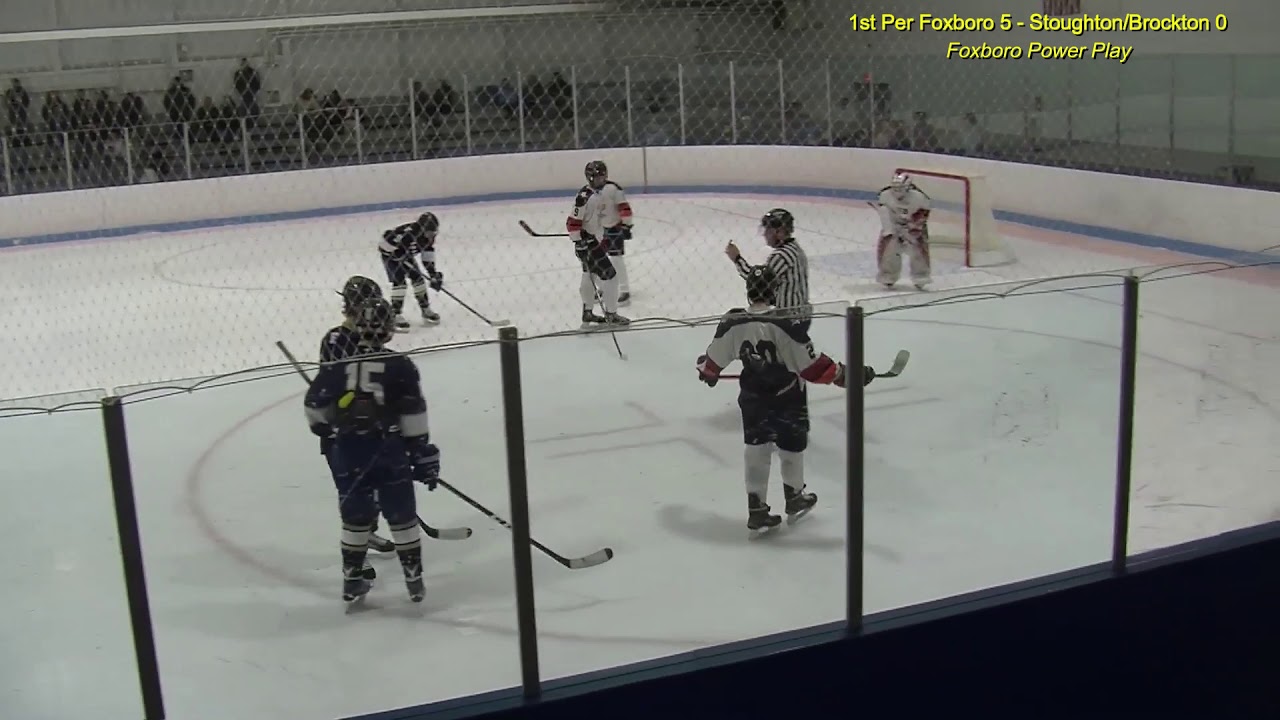 FHS Varsity Boys Ice Hockey vs. Stoughton/Brockton 1/15/20