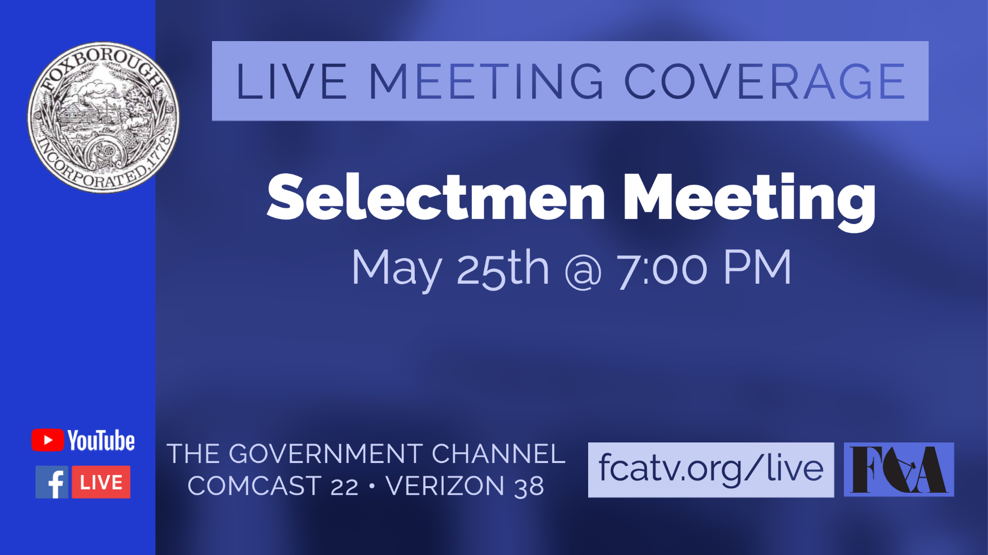 Board Of Selectmen Meeting 5 25 2021