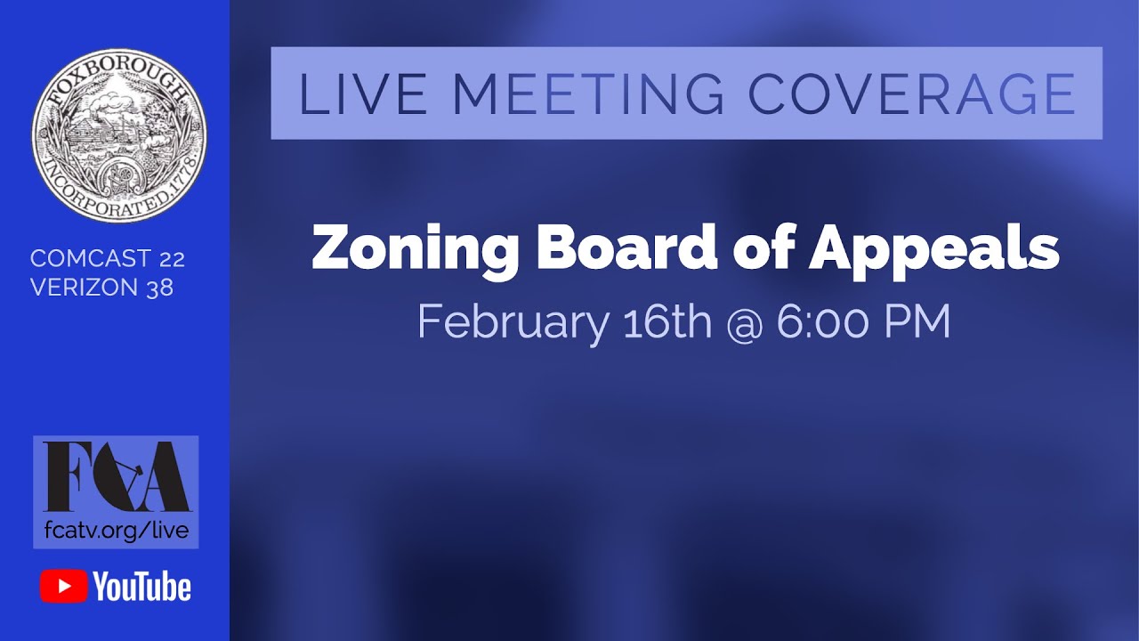Zoning Board Of Appeals 2 16 23 Zoning Board Of Appeals 2 16 23