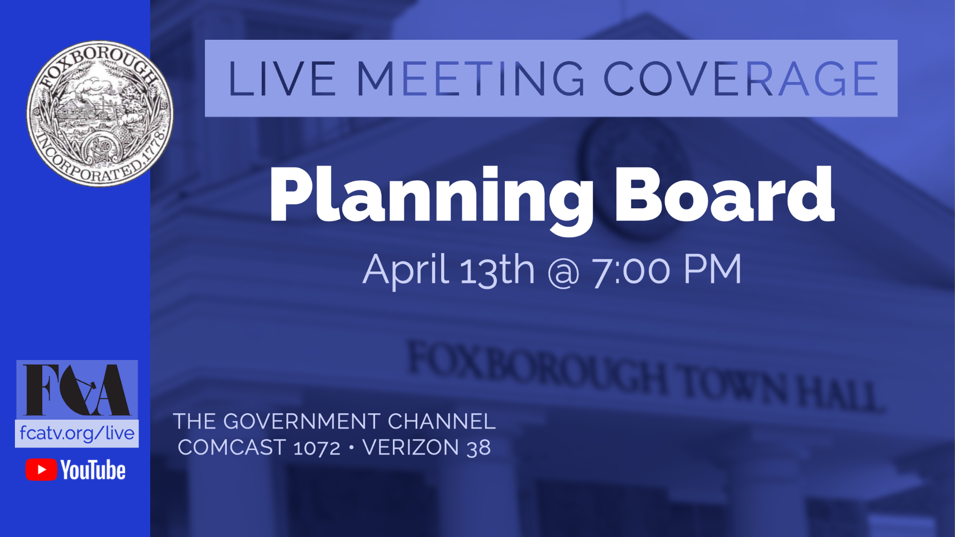 Planning Board Meeting 4/13/2023
